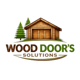 Professional wooden garage door installation and repair service by Wood Door's Solutions